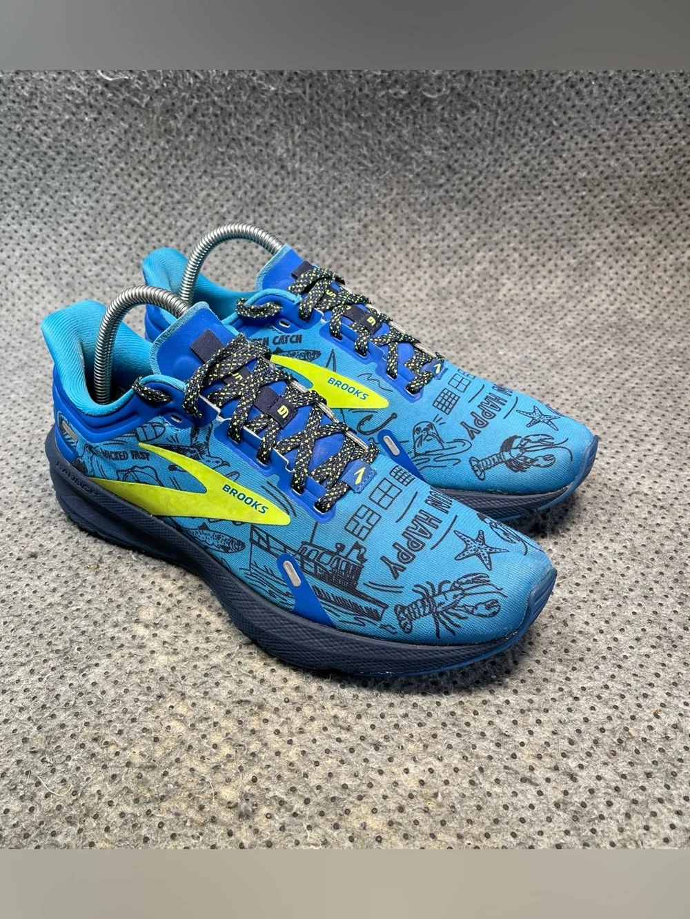 Brooks Launch 9 Boston Blue Running Shoes Size 8.5 Women’s